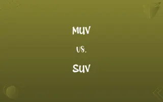 MUV vs. SUV