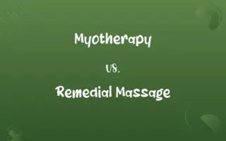 Myotherapy vs. Remedial Massage