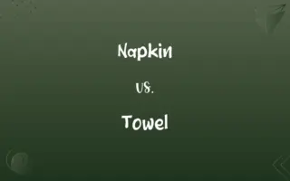 Napkin vs. Towel