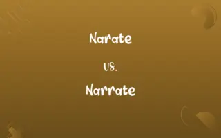 Narate vs. Narrate