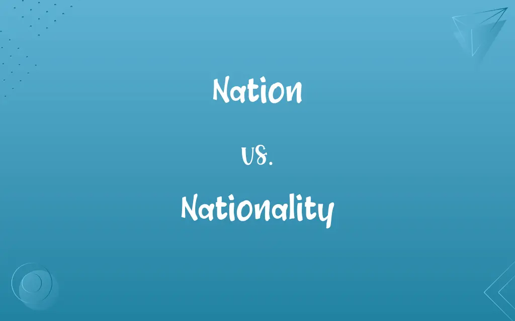 Nation vs. Nationality