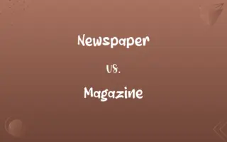 Newspaper vs. Magazine