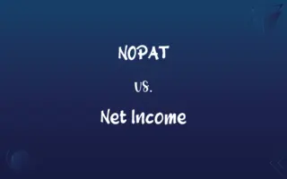 NOPAT vs. Net Income