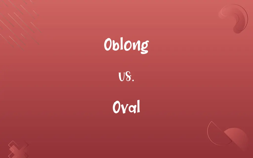 Oblong vs. Oval