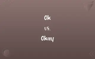 Ok vs. Okay