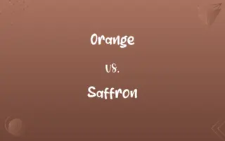 Orange vs. Saffron