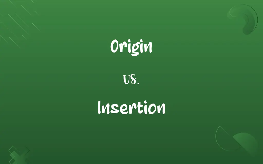 Origin vs. Insertion