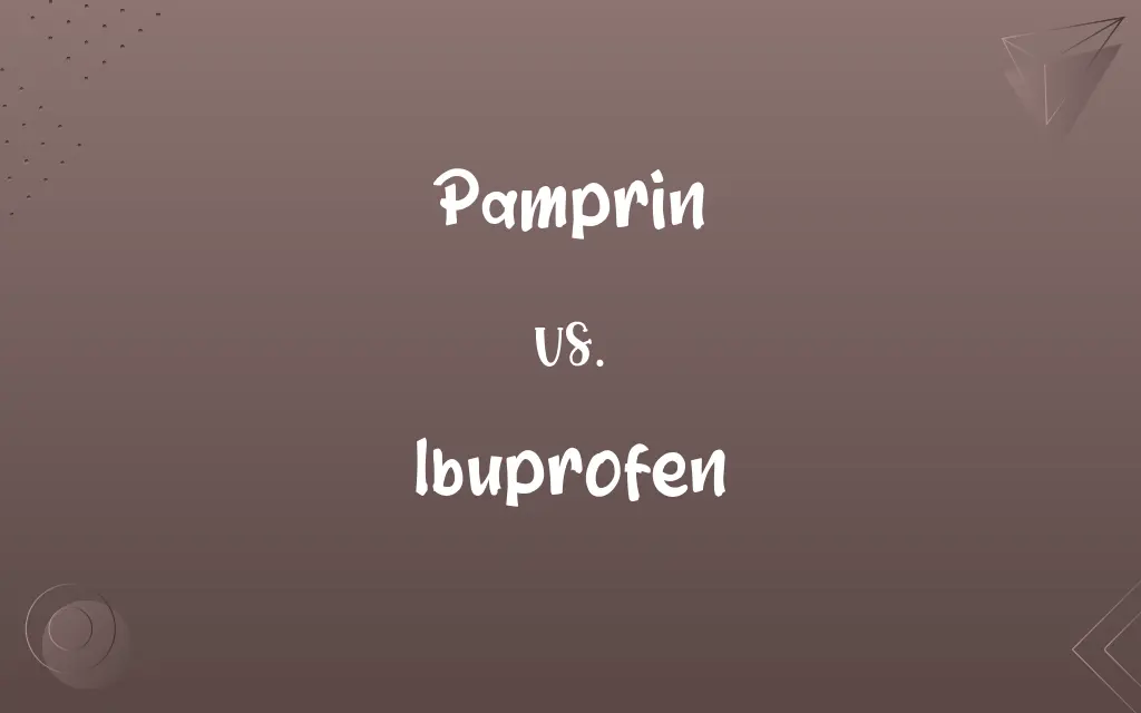 Pamprin vs. Ibuprofen