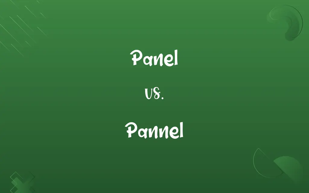 Panel vs. Pannel