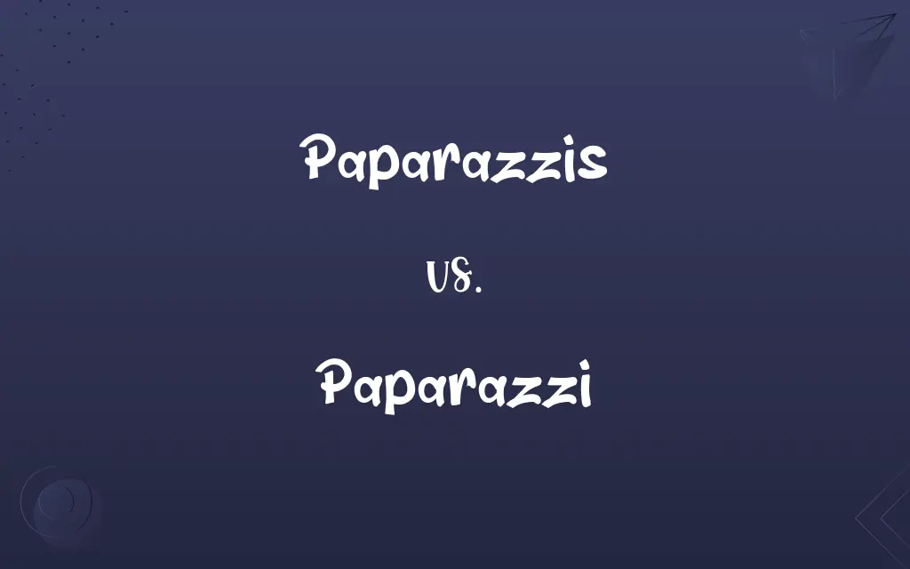 Paparazzis vs. Paparazzi
