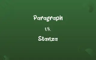 Paragraph vs. Stanza