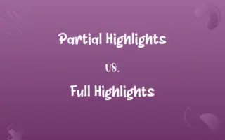 Partial Highlights vs. Full Highlights