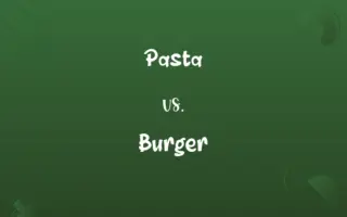 Pasta vs. Burger