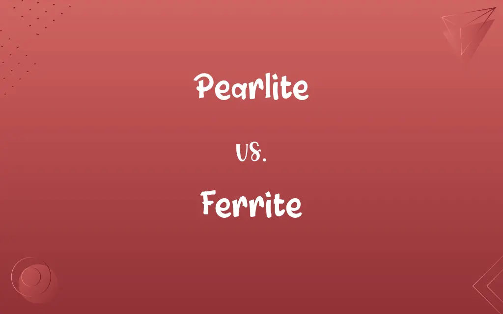 Pearlite vs. Ferrite