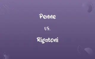 Penne vs. Rigatoni