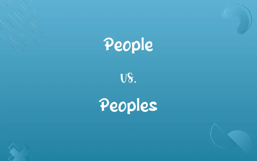 People vs. Peoples