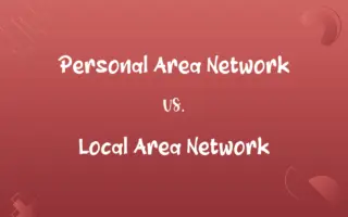 Personal Area Network vs. Local Area Network