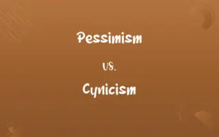 Pessimism vs. Cynicism