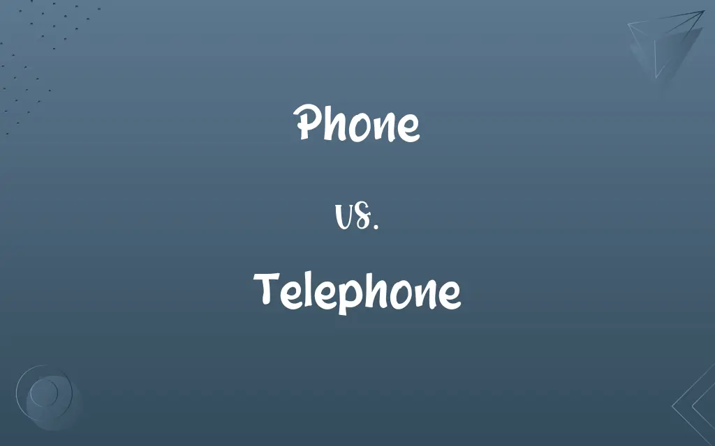 Phone vs. Telephone