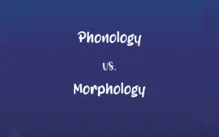 Phonology vs. Morphology