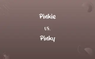 Pinkie vs. Pinky