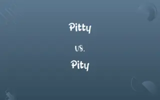 Pitty vs. Pity