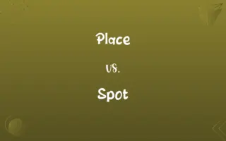 Place vs. Spot