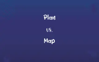 Plan vs. Map