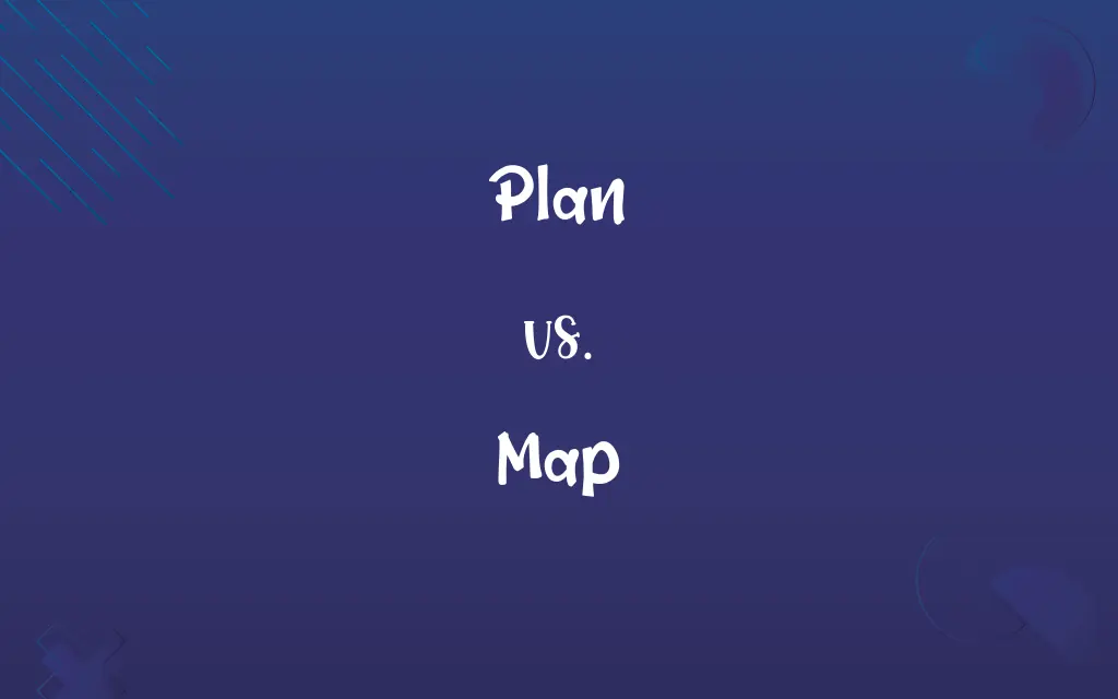 Plan vs. Map