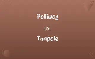 Polliwog vs. Tadpole