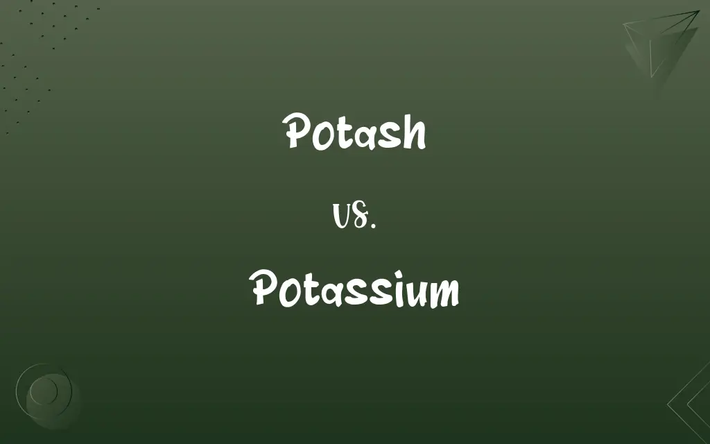 Potash vs. Potassium
