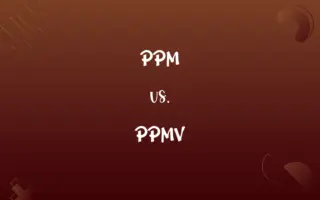 PPM vs. PPMV