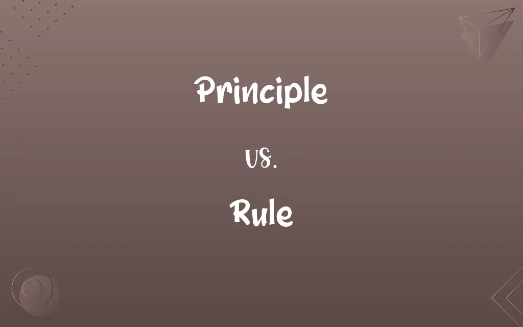 Principle vs. Rule