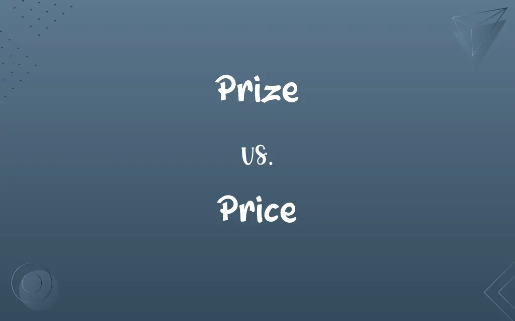 Prize vs. Price