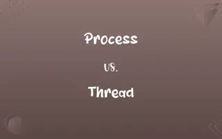 Process vs. Thread