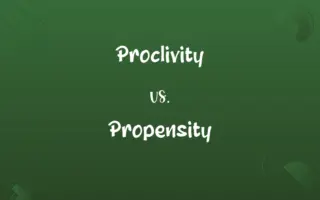 Proclivity vs. Propensity
