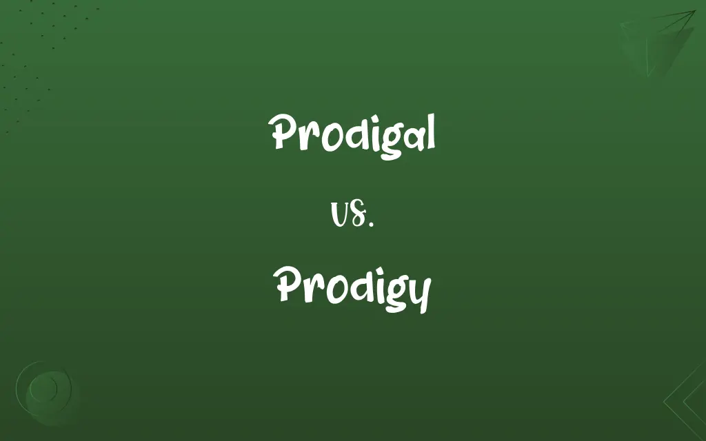 Prodigal vs. Prodigy