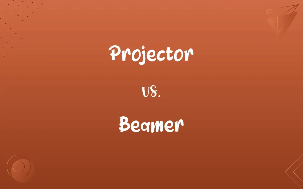 Projector vs. Beamer