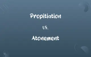 Propitiation vs. Atonement