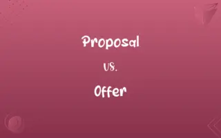 Proposal vs. Offer