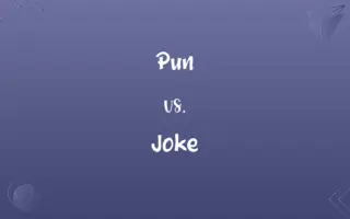 Pun vs. Joke