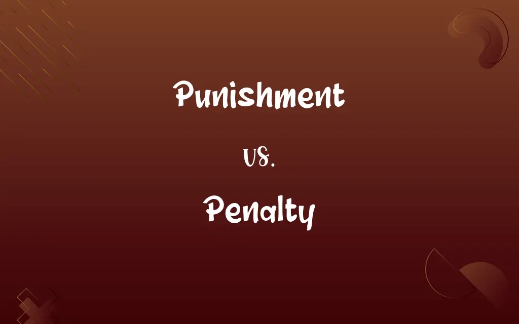 Punishment vs. Penalty