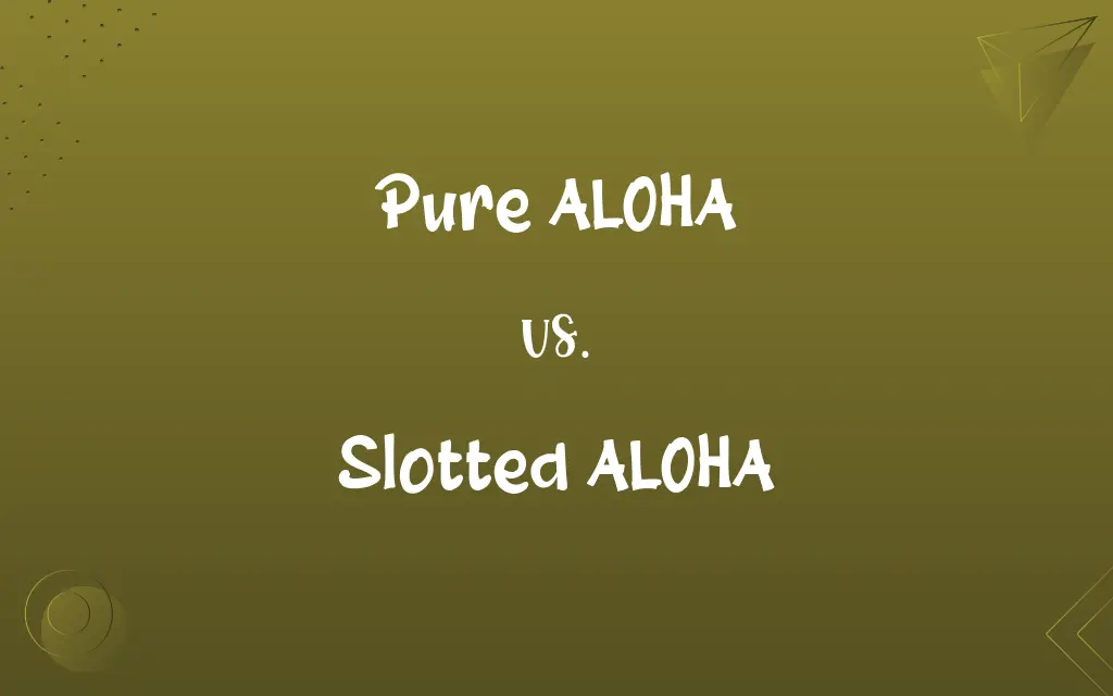 Pure ALOHA vs. Slotted ALOHA