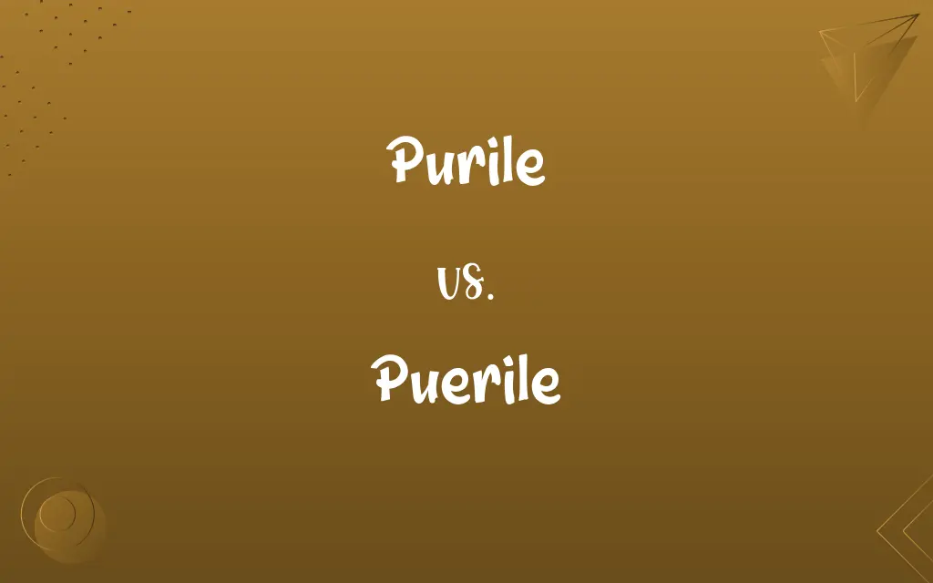 Purile vs. Puerile