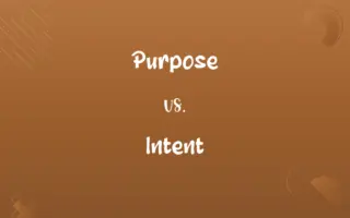 Purpose vs. Intent