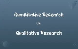 Quantitative Research vs. Qualitative Research