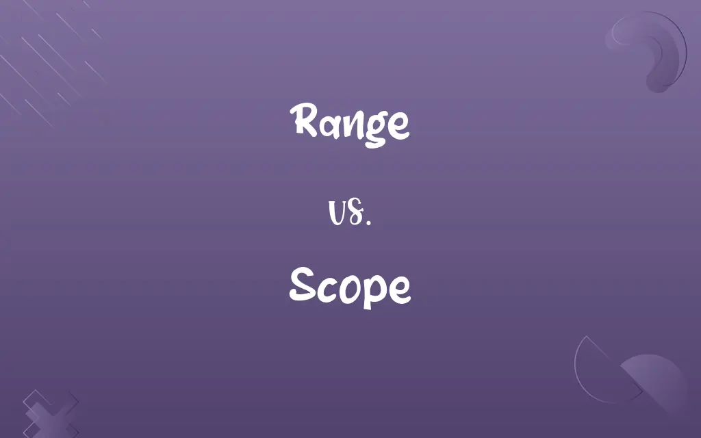Range vs. Scope
