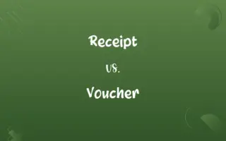 Receipt vs. Voucher