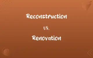 Reconstruction vs. Renovation