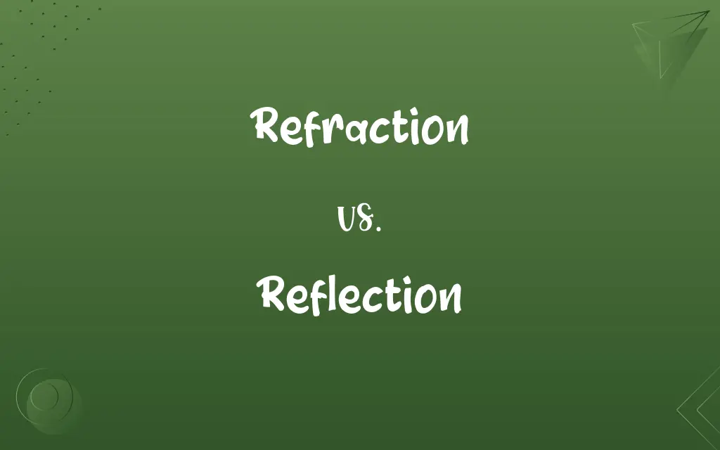 Refraction vs. Reflection
